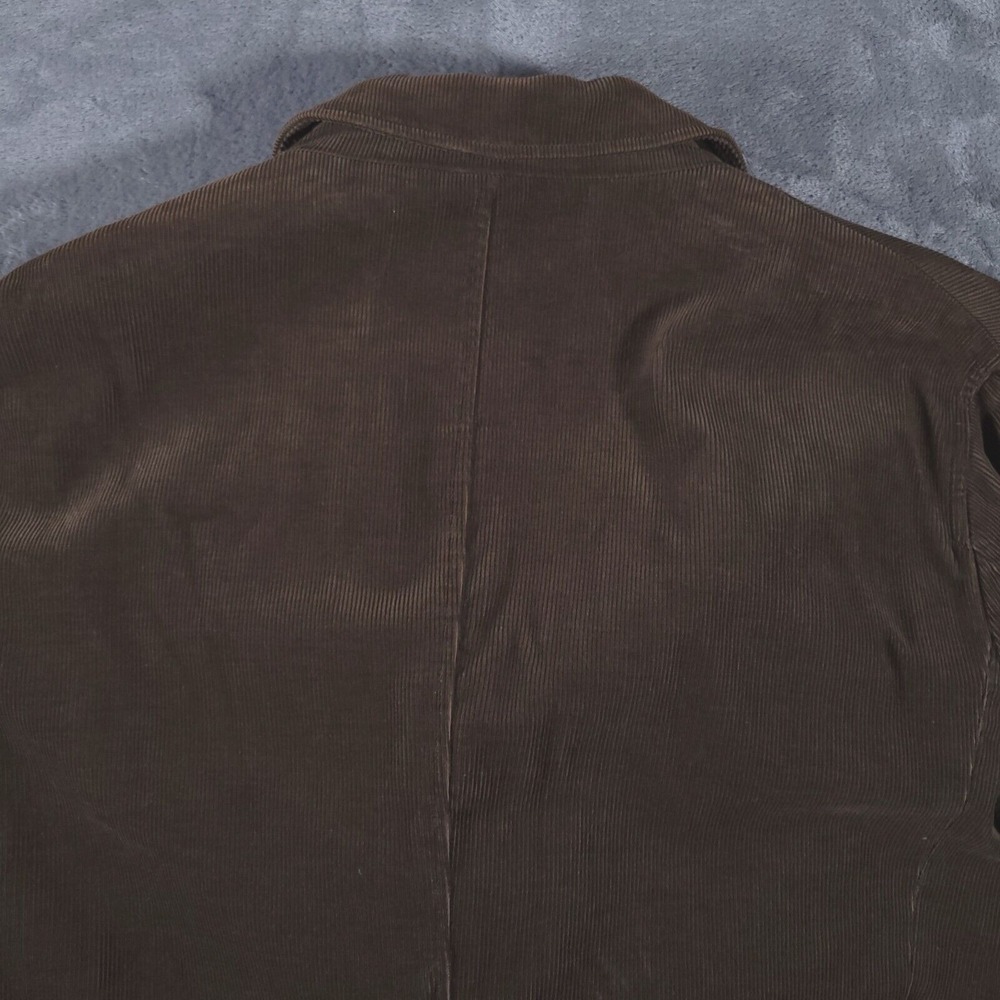 Covington Corduroy Sport Coat Mens‎ Large 44 Brown Jacket 2 Button Single Vent - Picture 10 of 10